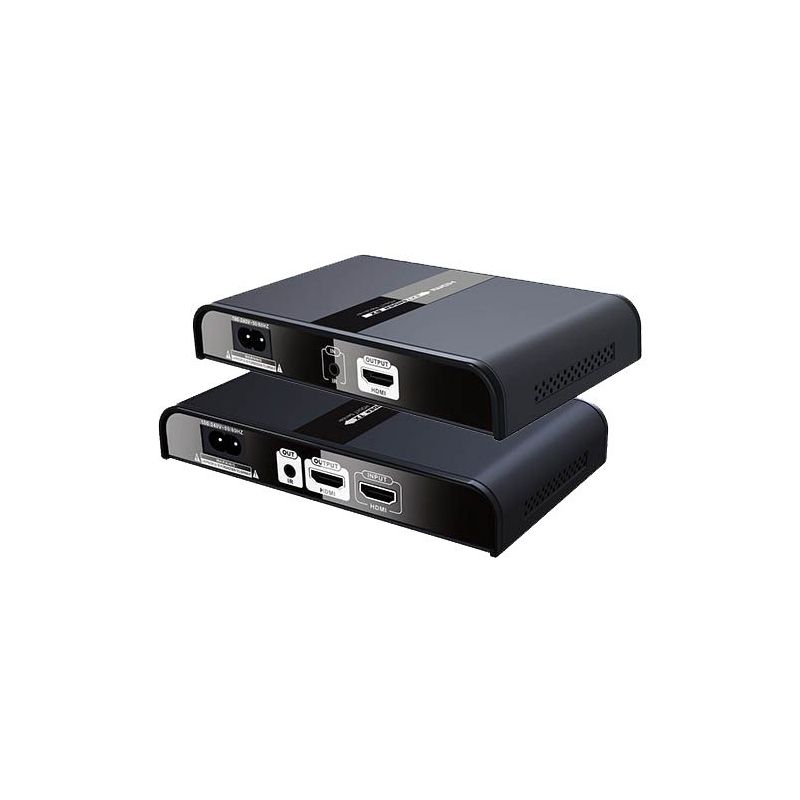 HDMI-EXT-PLC - Extensor HDMI por rede eléctrica, Emissor e receptor,…