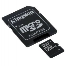 MICROSD16-A - MicroSD memory card, Capacity 16 Gb, Read speed…