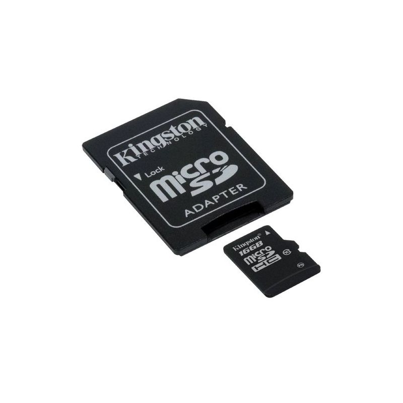 MICROSD16-A - Carte mémoire Micro SD, Capacité 16 Gb, Vitesse de…