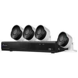 Nivian NV-KIT81-4CAM-5M - Nivian Video Surveillance Kit, 1 x 8-channels NVR, 4 x…