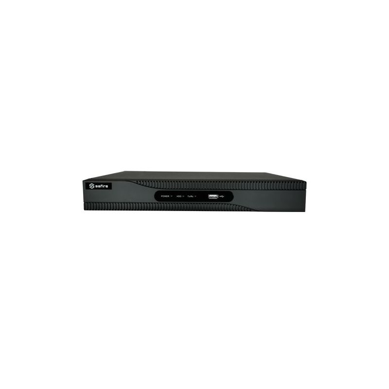 Safire SF-NVR6108-4K - NVR Recorder for IP, 8 CH video / Compression H.265,…