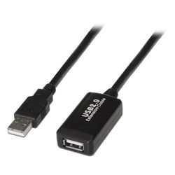 USB1-5 - Extensor USB 2.0, Comprimento 5,0 m, Conectores USB A…