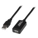 USB1-5 - USB extender 2.0, Length 5,0 m, USB A connectors M/F,…