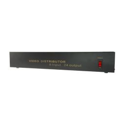 VD0824 - Video distributor, 8 input channels, 24 output…