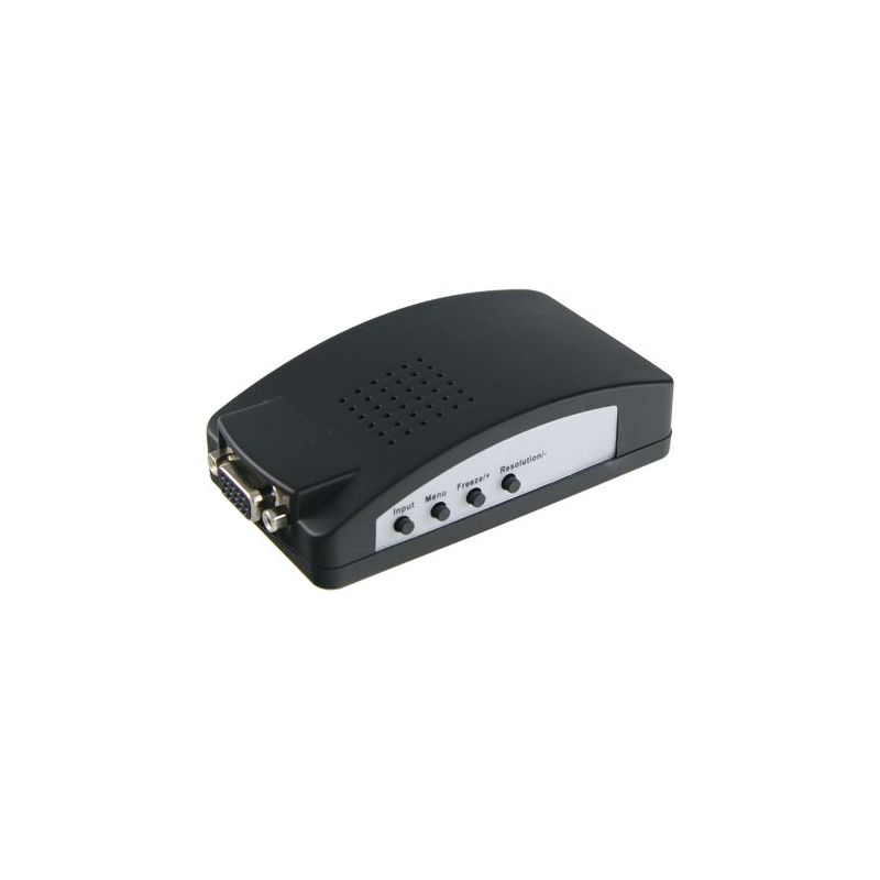 VGA-CONVERTER - Video adapter, Inputs: VGA, SVIDEO or BNC Video,…