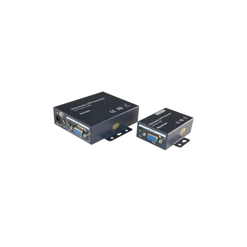 VGA-EXT - Active VGA extender, Transmitter and receiver, Range…