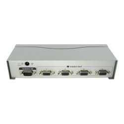 VGA-SPLITTER-4 - VGA signal multiplier, 1 VGA input, 4 VGA outputs,…