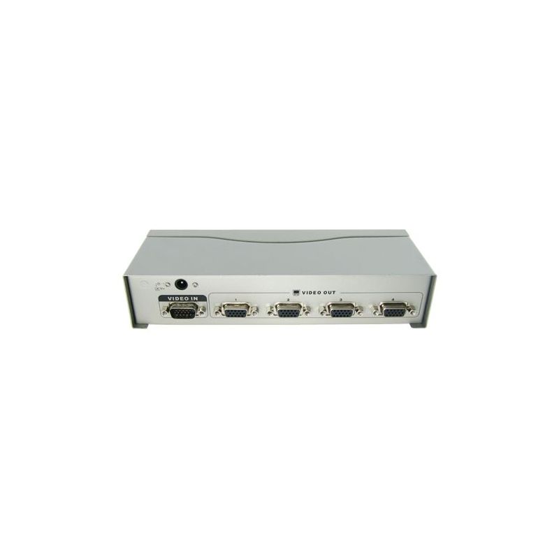 VGA-SPLITTER-4 - Multiplicador de señal VGA, 1 entrada VGA, 4 salidas…