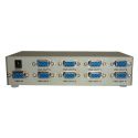 VGA-SPLITTER-8 - VGA signal multiplier, 1 VGA input, 8 VGA outputs,…