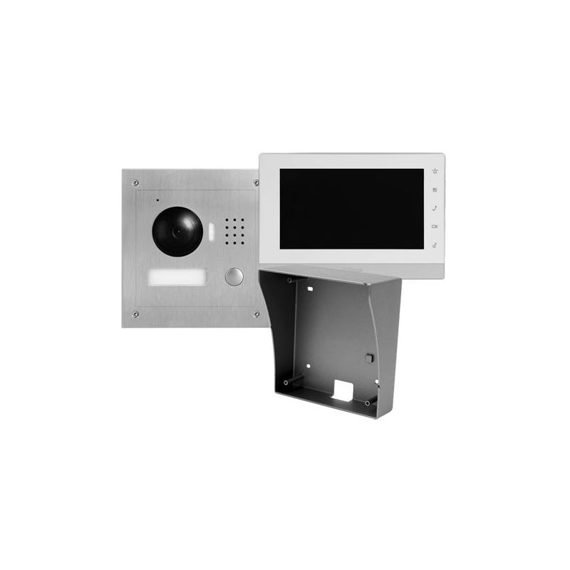X-Security VTK-S2000-2 - Kit de Portier vidéo, Technologie 2 fils, Inclut…