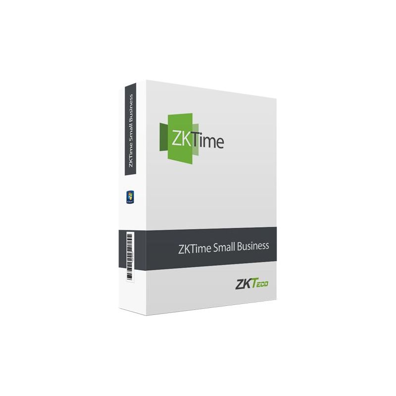 Zkteco ZKTIME-SB-100 - Licença software controlo de presença, Capacidade…