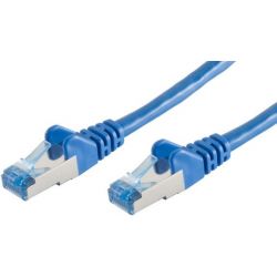 Patch cable Cat6A FTP 0.5m Blue