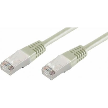 Câble de réseau RJ45 0.5m Cat 6 S/FTP PIMF et LSZH 250MHz Gris
