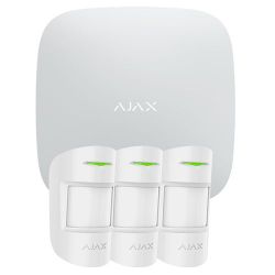 Ajax AJ-HUBKIT-PRO-W - Professional alarm kit, Certificate Grade 2, Ethernet…