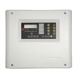 Maxfire CROSSFIRE-4-LCD - 4 Zone Conventional Fire Alarm Panel, 2 siren outputs…