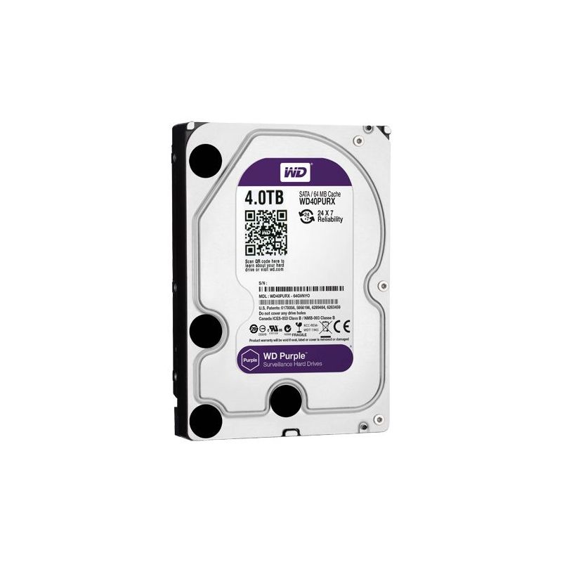 Western Digital HD4TB - Hard disk drive, Capacity 4 TB, SATA interface 6 GB/s,…