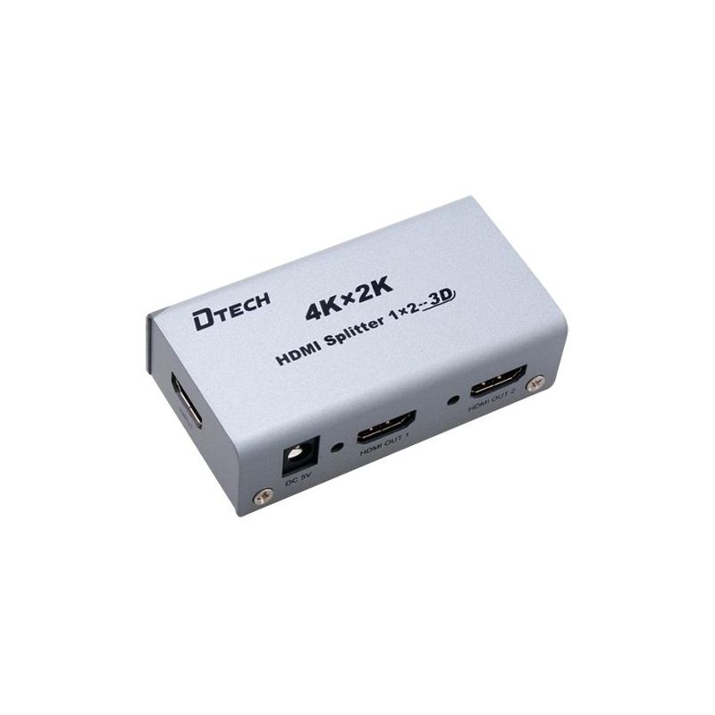 HDMI-SPLITTER-2-4K - HDMI signal multiplier, 1 HDMI input, 2 HDMI outputs,…