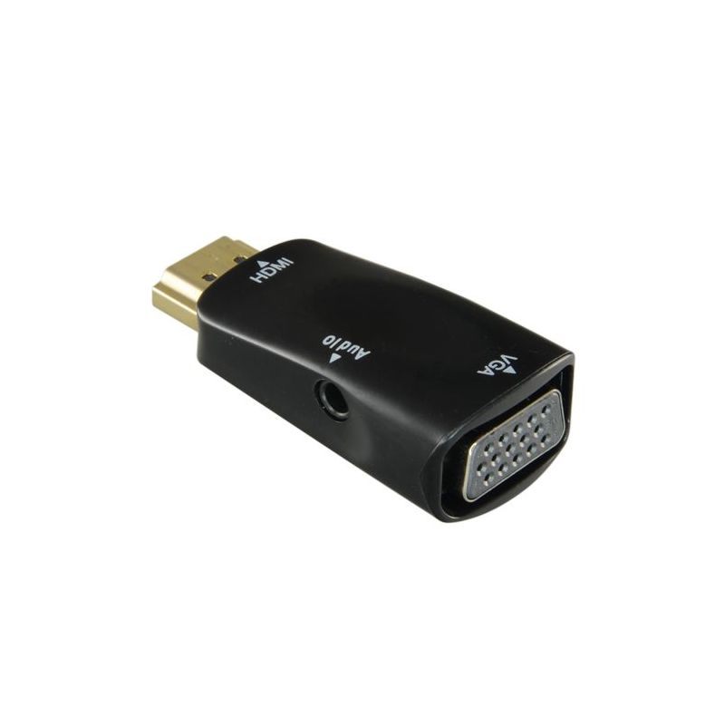 HDMI-VGA - Adaptador de HDMI a VGA+Audio, Passivo, não necessita…