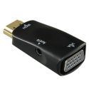 HDMI-VGA - Adaptador de HDMI a VGA+Audio, Pasivo, no necesita…