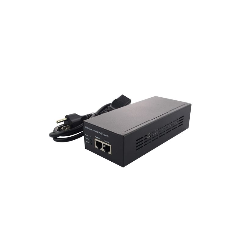 INJ-POE-60W - PoE injector, Input/Output RJ45 10/100/1000 Mbps,…