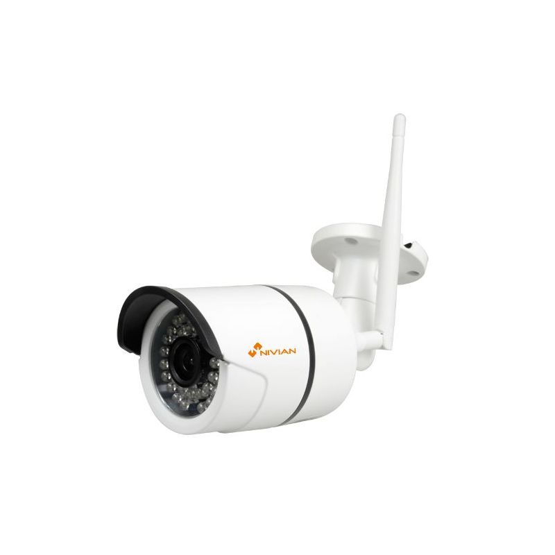 Nivian ONV524 - IP Camera, H.264 720p & WiFi, IR LEDs Range 20 m,…