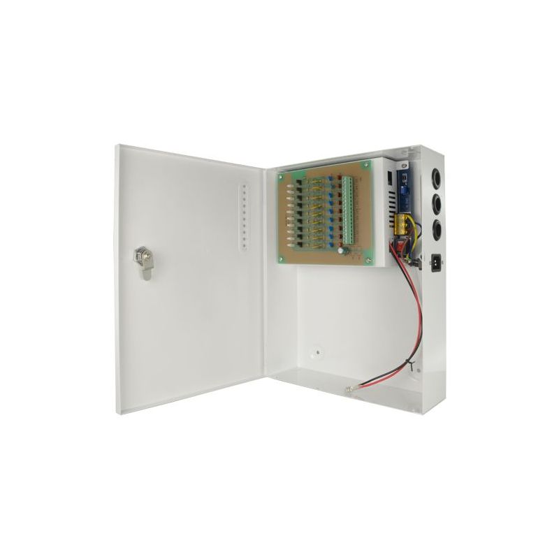 PD-120-9-UPS - Power supply distribution box, 1 AC input 110 V ~ 220…