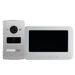 Safire SF-VI301-IP - Kit de Portier vidéo, Technologie IP, Comprend Plaque…