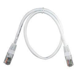 UTP1-05W - UTP cable, Ethernet, RJ45 Connectors, Category 5E, 0.5…