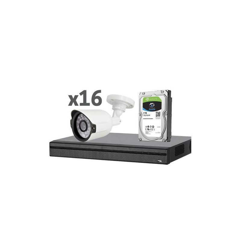 X-Security XS-KIT01 - X-Security, Kit preconfigurado CCTV, 1 x XVR4216AN 16…
