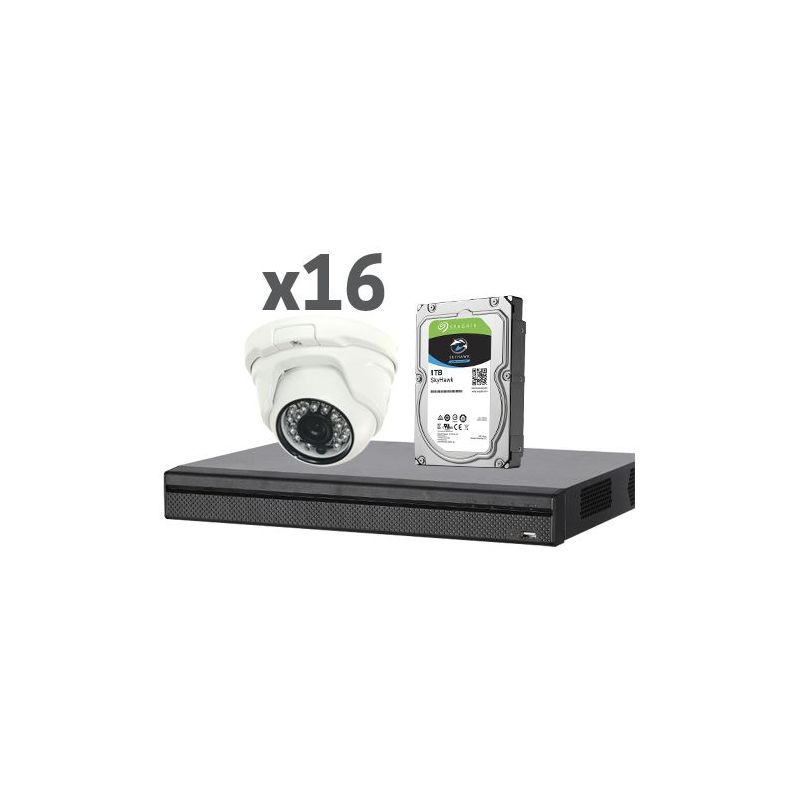 X-Security XS-KIT02 - X-Security, Pre-configured CCTV Kit, 1 x XVR4216AN 16…