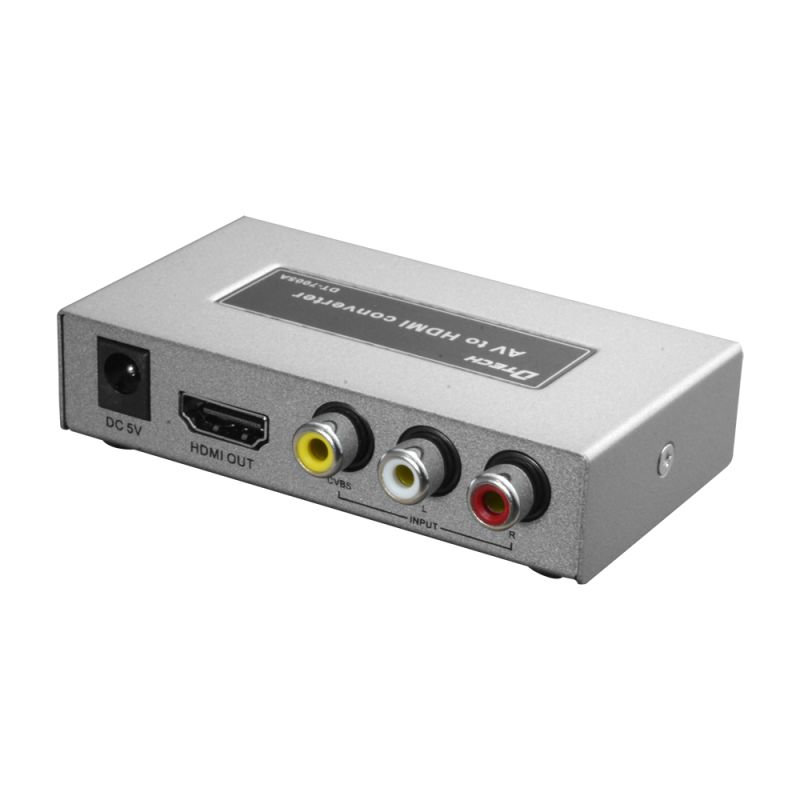 AV-HDMI-CONVERTER - Convertidor AV a HDMI, 1 entrada AV, 1 HDMI output,…