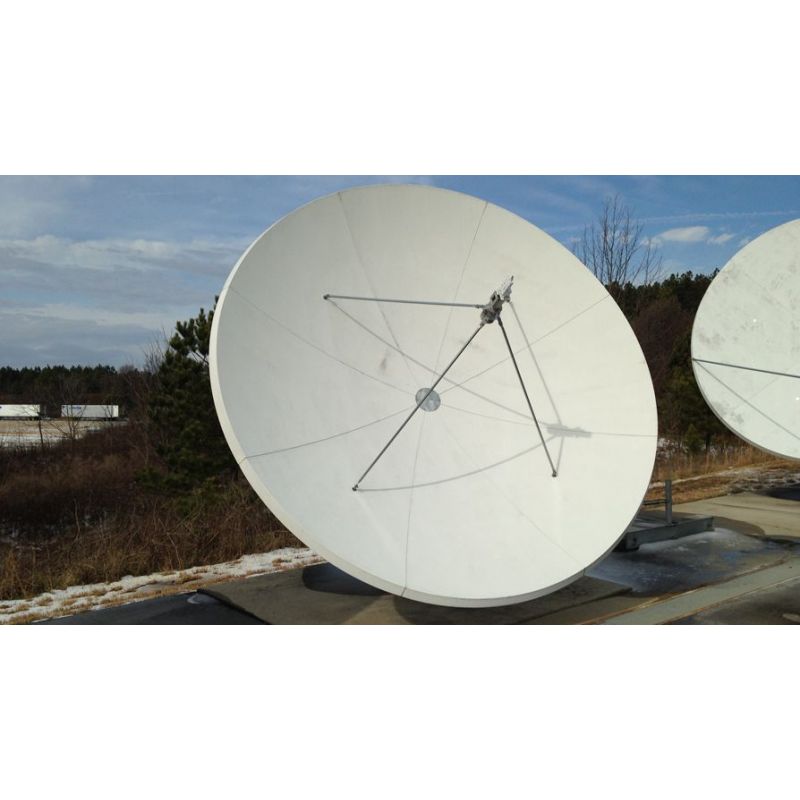 Prodelin General Dynamics Antenne VSAT série 1374, bande métrique Ku de l'axe, 3.7m