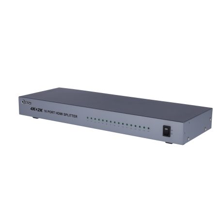 HDMI-SPLITTER-16-4K - HDMI signal multiplier, 1 HDMI input, 16 HDMI outputs,…