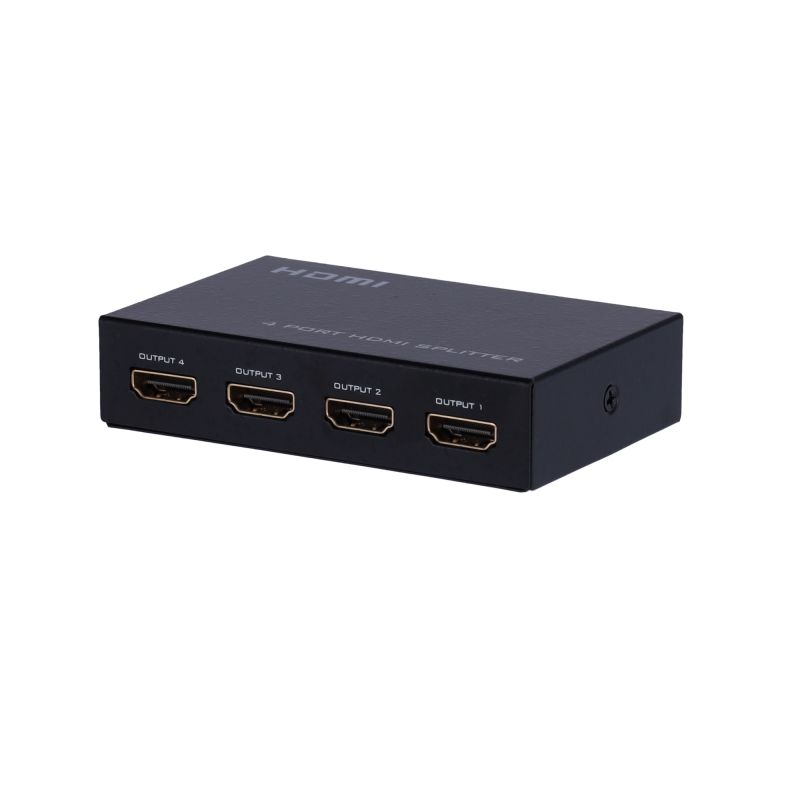 HDMI-SPLITTER-4-4K - HDMI signal multiplier, 1 HDMI input, 4 HDMI outputs,…