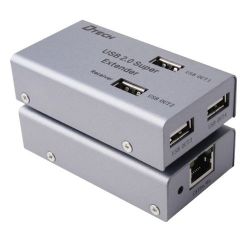 USB-EXT-4 - Câble d\'extension USB LAN, 1 entrée USB, 4 sorties…