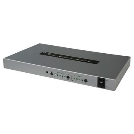 HDMI-MATRIX-4-2 - Multiplicador de señal HDMI, 4 entradas HDMI, 2…