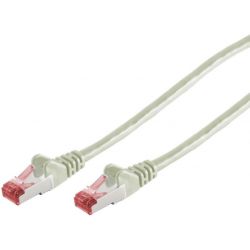 Network cable RJ45 20m Cat 6 S/FTP PIMF and LSZH 250MHz Gray