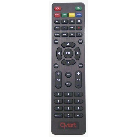 Télécommande d'origine pour Qviart T2 h.264/h.265 (TDT)