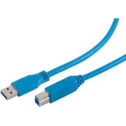 Cabo USB para USB Host 3.0 Blue 0.5m