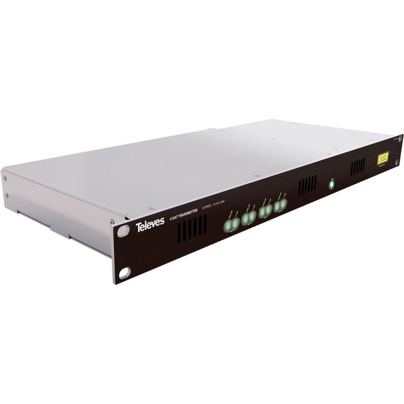 Transmisor/Multiplexor CWDM Óptico 5e/1s 1550nm SC/APC 5dBm Televes