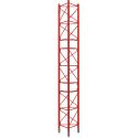 Secção intermédia Galvanizado a quente 3m Torre 450XL Vermelho