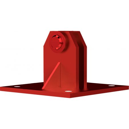 Bascule Base Flush/Screw reinforced (with plate) Tower 450XL G.C. Red Televes