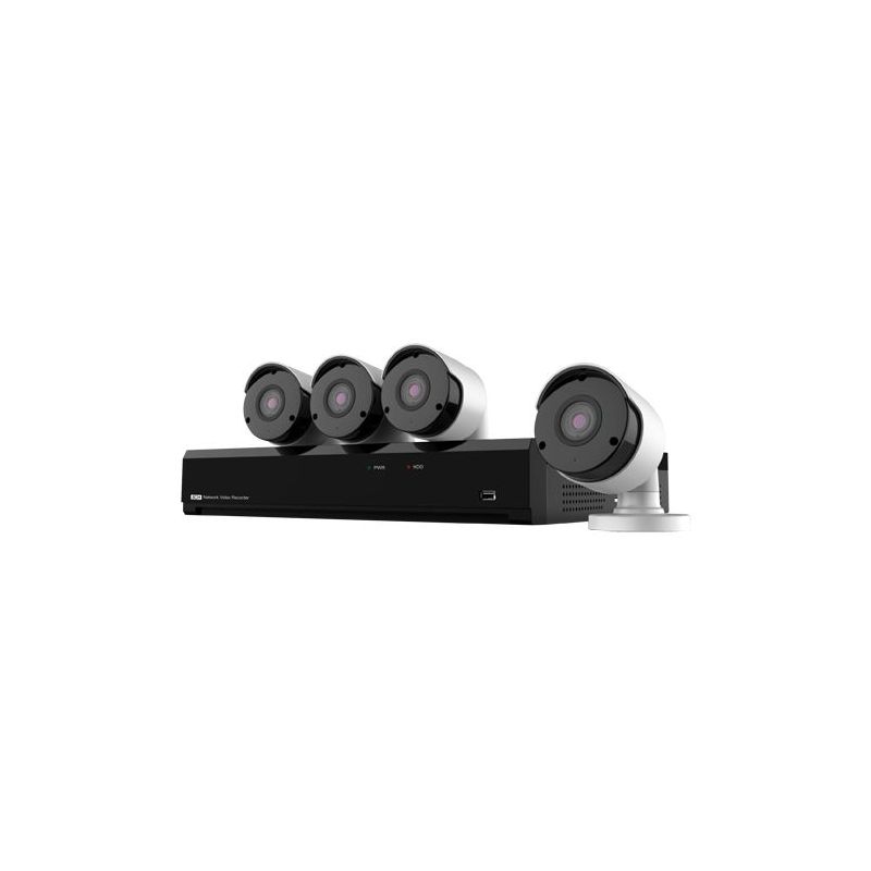 Nivian NV-KIT41-4CAM-5M-1TB - Nivian Video Surveillance Kit, 4-channel NVR, 4…
