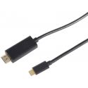 Conector USB 3.1 C a HDMI A plug, 60 Hz, 3m
