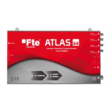 Fte ATLAS 64 Tête de lit Transmodulateur compacte