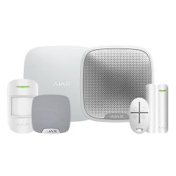 Ajax AJ-HUBKIT-3W - Kit de alarme profissional, Certificado Grau 2,…
