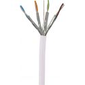 Data cable S/FTP CAT-6 Cca LSFH Ø 6.9mm White 305m Televes