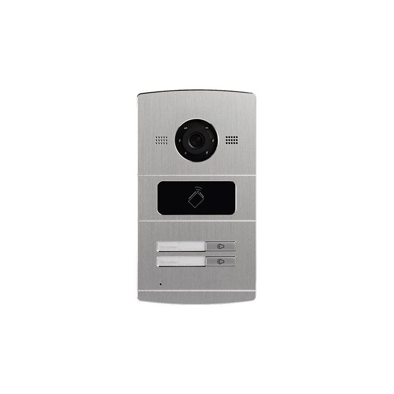 Safire SF-VI107E-IP - Portier vidéo IP pour 2 appartements, Caméra 1,3Mpx,…
