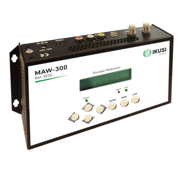 Ikusi MAW-300 Entrada HDMI do modulador HD DVB-T + CVBS