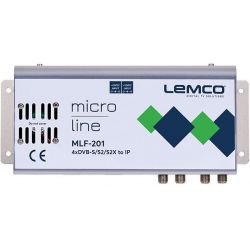 Lemco MLF-301 4 x DVB-S/S2/S2X to 4 x DVB-T/C + IP streaming